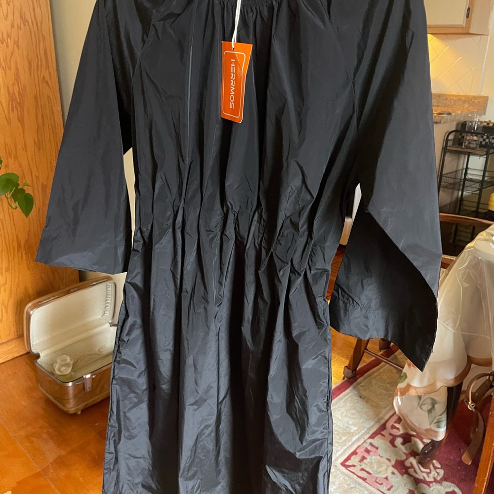 Black Long-Sleeve Dress